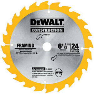 6.5-Inch 24-TPI Wood-Cutting Blade