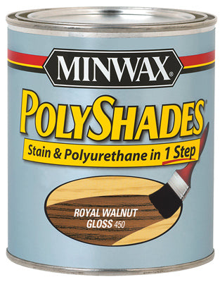 1-Qt. Gloss Royal Walnut Polyshades Wood Stain
