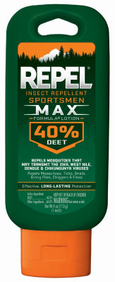 Sportsmen Max Insect Repellent, 40% Deet, 4-oz. Lotion