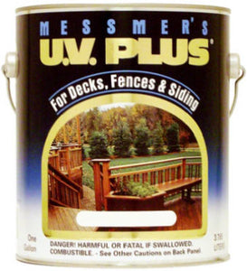 UV Plus Oil-Based Wood Finish, Clear, 1-Gallon