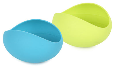 Nest Egg Poacher Set, Green & Blue, 2-Pc.