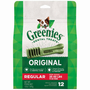 Dog Dental Chew Treats, Grain-Free, 12-oz.