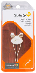 Push 'N Snap 2-Pack Cabinet Lock