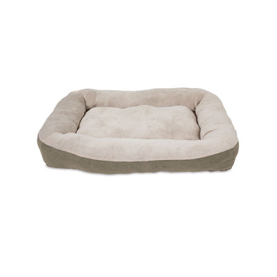 Pet Bed, Low-Bump Lounger, Micro Terry, 30 x 40-In.