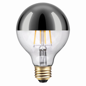 LED Filament Light Bulb, G25, 3.5-Watts