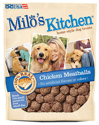 Dog Treats, Chicken Meatballs, 18-oz.