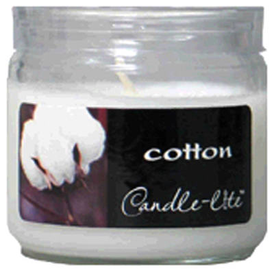 Glass Candle Jar, Cotton Scent, 3.5-oz.