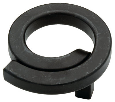 Cabinet Knob, Iron Craft Swirl, Wrought Iron, 2-In.