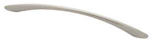 Cabinet Pull, Elongated, Satin Nickel, 8-13/16-In.