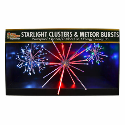 Display - LED Spheres and Meteor Bursts