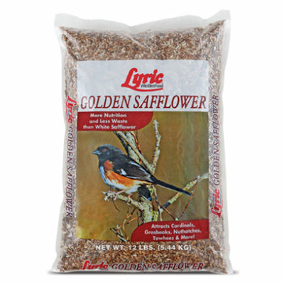 Golden Safflower Bird Food Seed, 12-Lbs.
