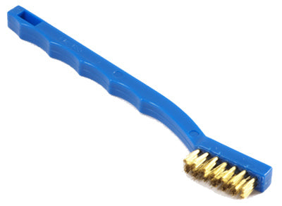 Wire Cleaning Brush, Brass, 7.25-In.
