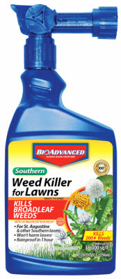 BioAdvanced Weed Killer For Southern Lawns, 32-oz.
