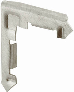 Screen Corner, Mill Finish Aluminum, 5/16-In. Flange, 20-Pk.