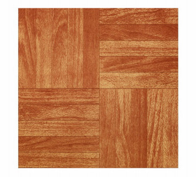 Sierra Pine Peel & Stick Vinyl Floor Tile, 12 x 12-In.