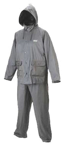 Rain Suit, Black, Adult, Large