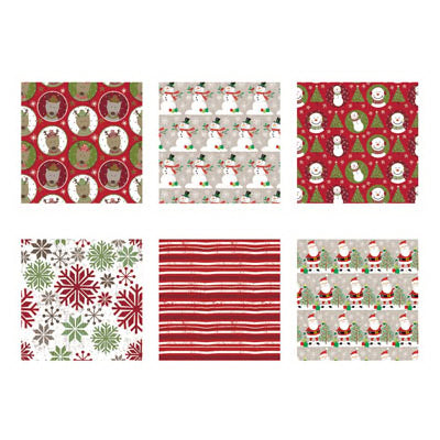 Christmas Gift Wrap, Traditional, 30-In. x 14-Ft.