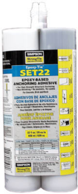 SET Epoxy Adhesive, 22-oz.