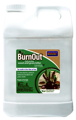 BurnOut Weed/Grass Killer Concentrate, 2.5-Gallons