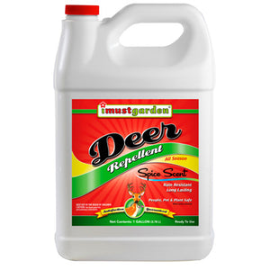 Deer Repellent, Spice Scent, Ready-to-Use, 1-Gallon