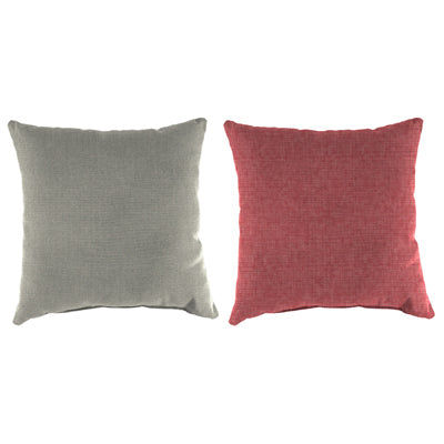 Outdoor Toss Pillow, Spun Polyester, 16 x 16-In.