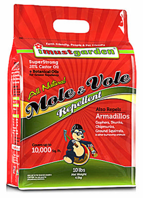 Mole & Vole Repellent, Granules, 10-Lb.