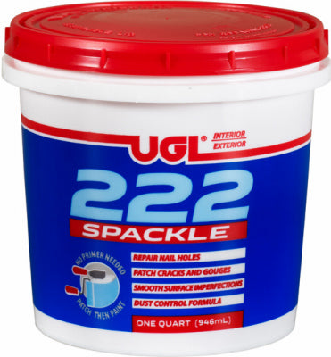 222 Spackle Paste, 1-Qt.