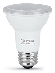 LED Light Bulbs, E26, Par 20, 500 Lumens, 7-Watts, 3-Pk.