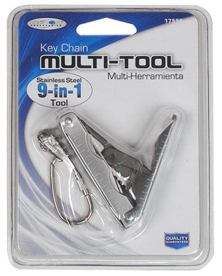 Multi-Tool Keychain, 9-In-1