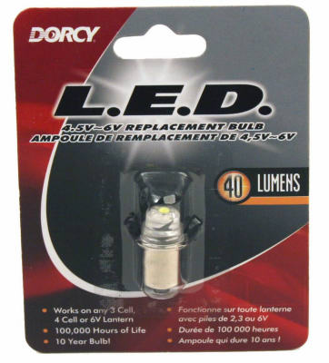 LED Replacement Bulb, 4.5-6V