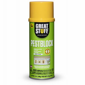 Pestblock Insulating Foam Sealant, 12-oz.