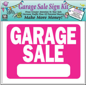 Garage Sale Sign Kit