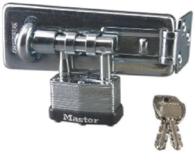 4.5-In. Warded Hasp Lock