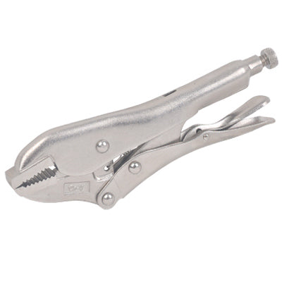 Locking Pliers, Straight Jaw, 7-In.
