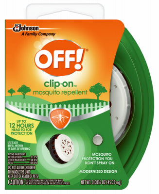 Personal Mosquito Repellent, Clip-on Fan
