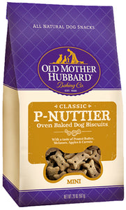 Dog Treats, P-Nuttier Biscuits, Mini, 20-oz.