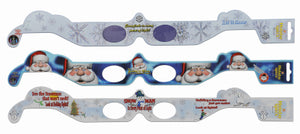 Holiday Holographic Glasses, Assorted