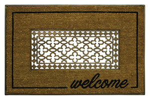 Koko Rubber Grate Mat, Coir Fiber, 18 x 30-In.