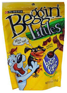 Dog Treats Littles, Bacon, 6-oz. Pouch