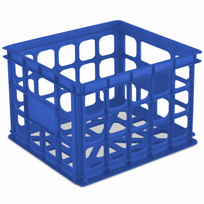 Storage Crate, Blue Morpho, 15.25 x 13.75 x 10.5-In.
