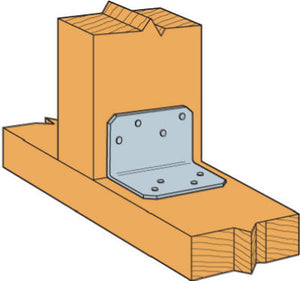 Right Angle Connector, 18-Ga. Steel