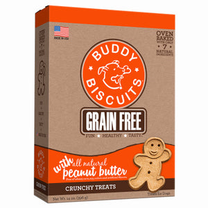 Dog Treats, Peanut Butter, 14-oz.