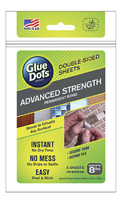 Adhesive Sheets, Advanced Strength, 2.75 x 3.6-In., 5-Ct.