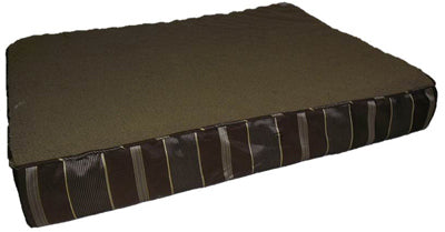 Pet Bed, Orthopedic, Brown Foam, 30 x 40 x 3-1/2-In.
