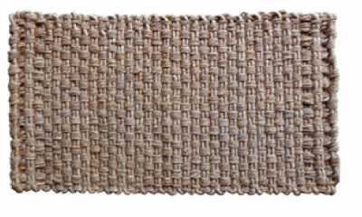 Jute Panama Coil Rug, Natural Tan, 24 x 36-In.
