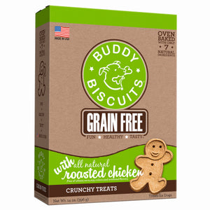 Dog Treats, Grain-Free Roasted Chicken, 14-oz.