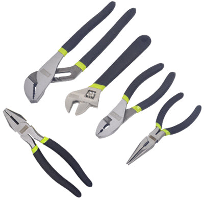 Pliers & Wrench Set, 5-Pc.