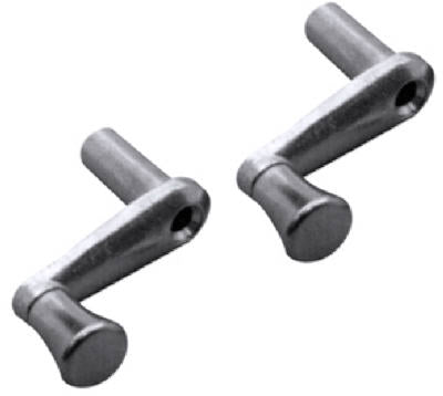 Window Crank Handle & Knob Assembly, Aluminum-Finish