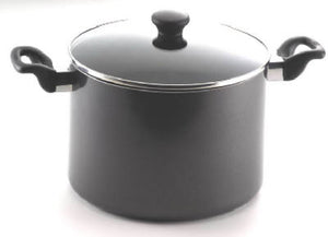 Get-A-Grip Saucepan,, With Glass Lid, 8-Qts.