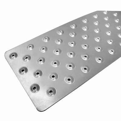 Stop The Slip Stair Tread, Silver, 30-In.